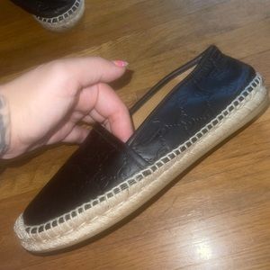 Authentic Gucci espadrilles. Used. Pls see pics for reference. Asking $300 OBO